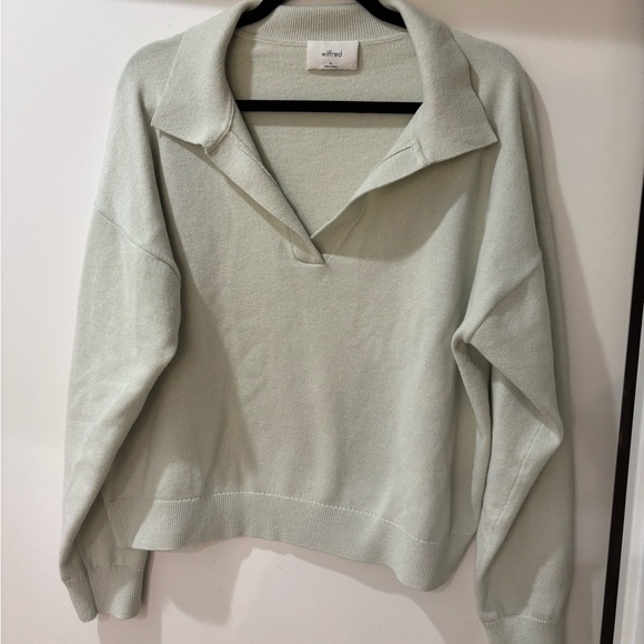 Aritzia Sweaters - Aritzia Wilfred Women's Green Sweater